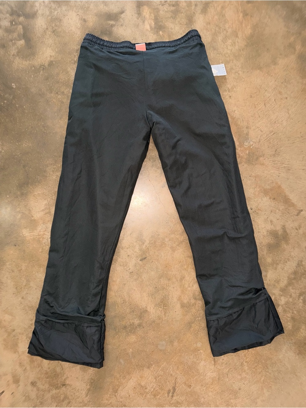 Nike Athletic Dept Gray Track Pants Tall LT Large Embroidered Swoosh - Picture 11 of 14